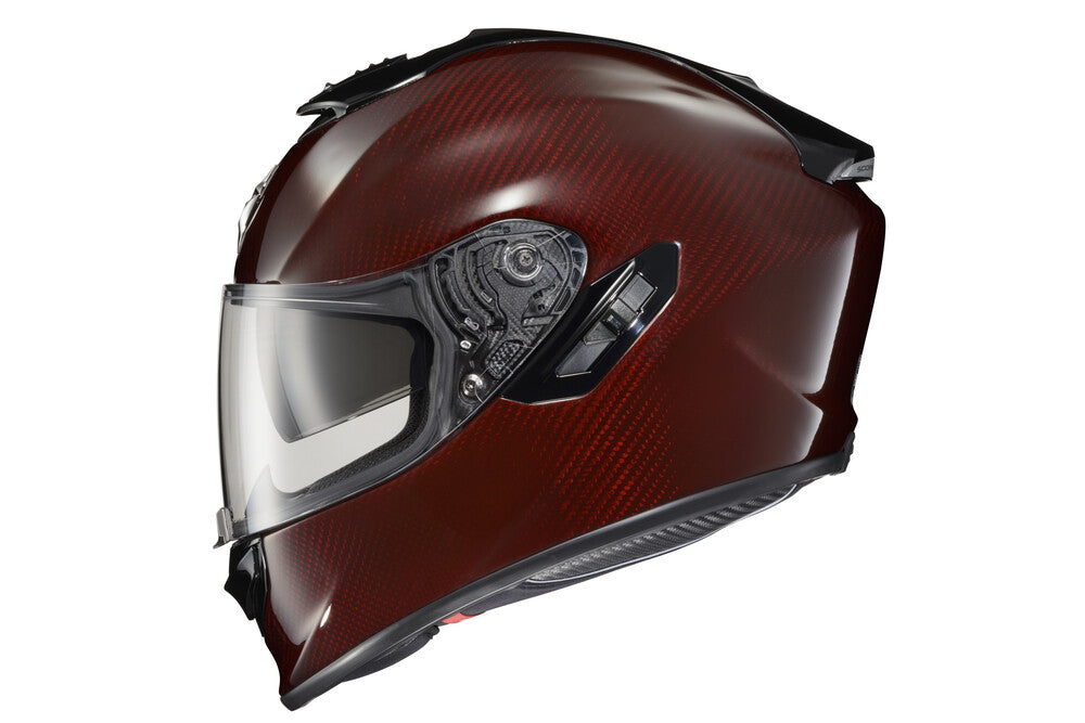 Helmet scorpion carbon red EXO-ST1400
