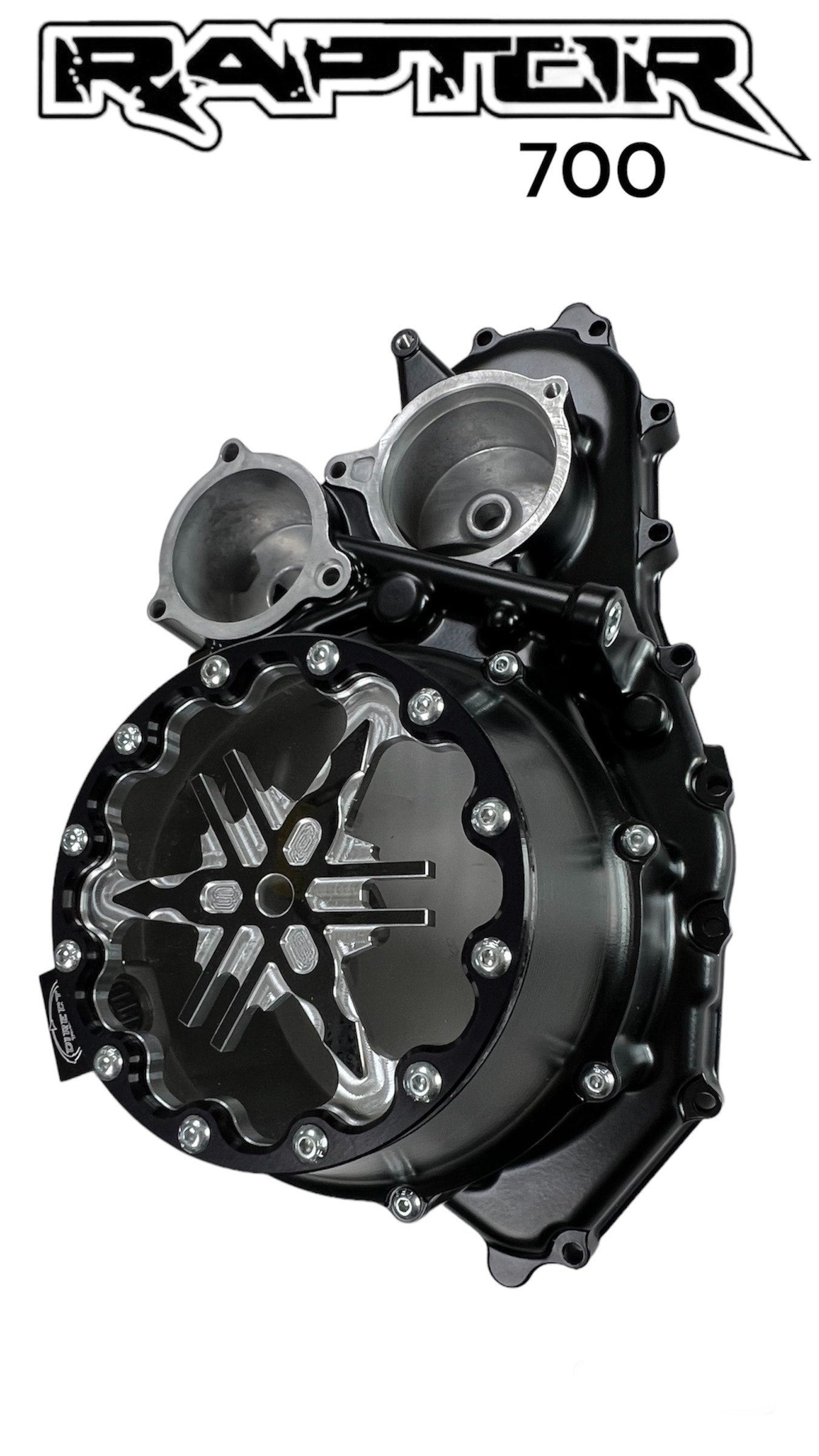 Tapa transparente del embrague Raptor 700 con visor