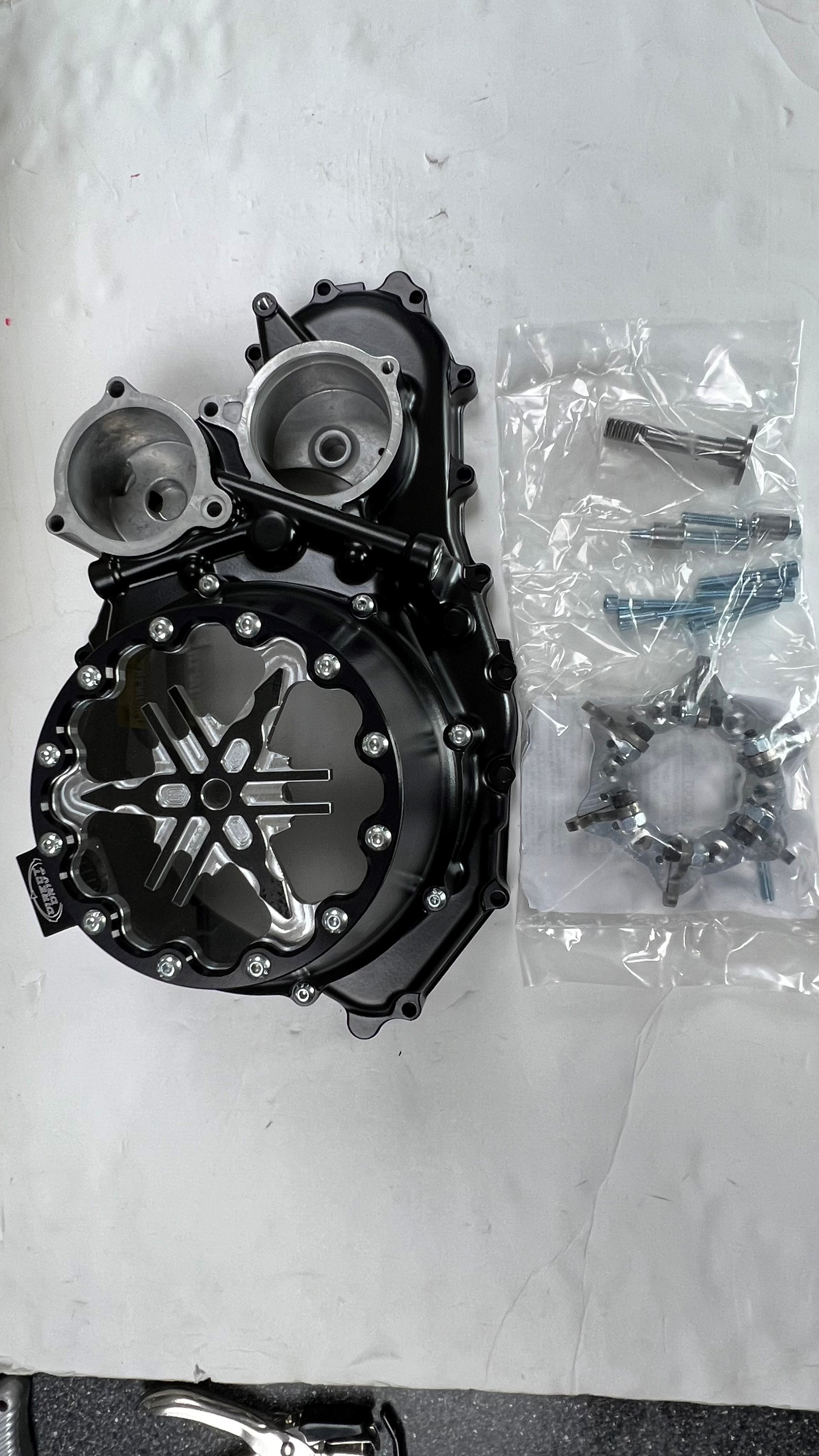 Tapa transparente del embrague Raptor 700 con visor