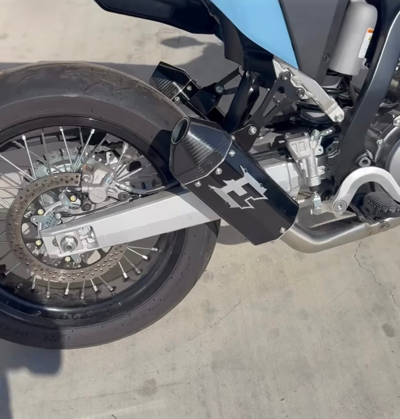 Drz400 Empire Doble Exhaust
