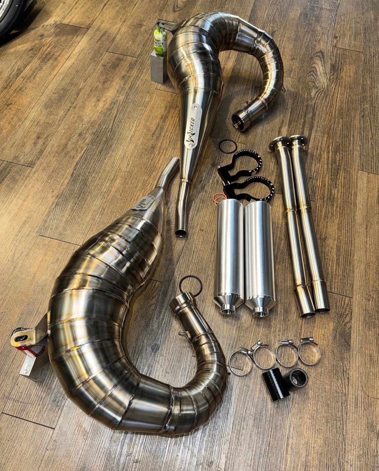 Yamaha Banshee Stainless Wicked Exhaust