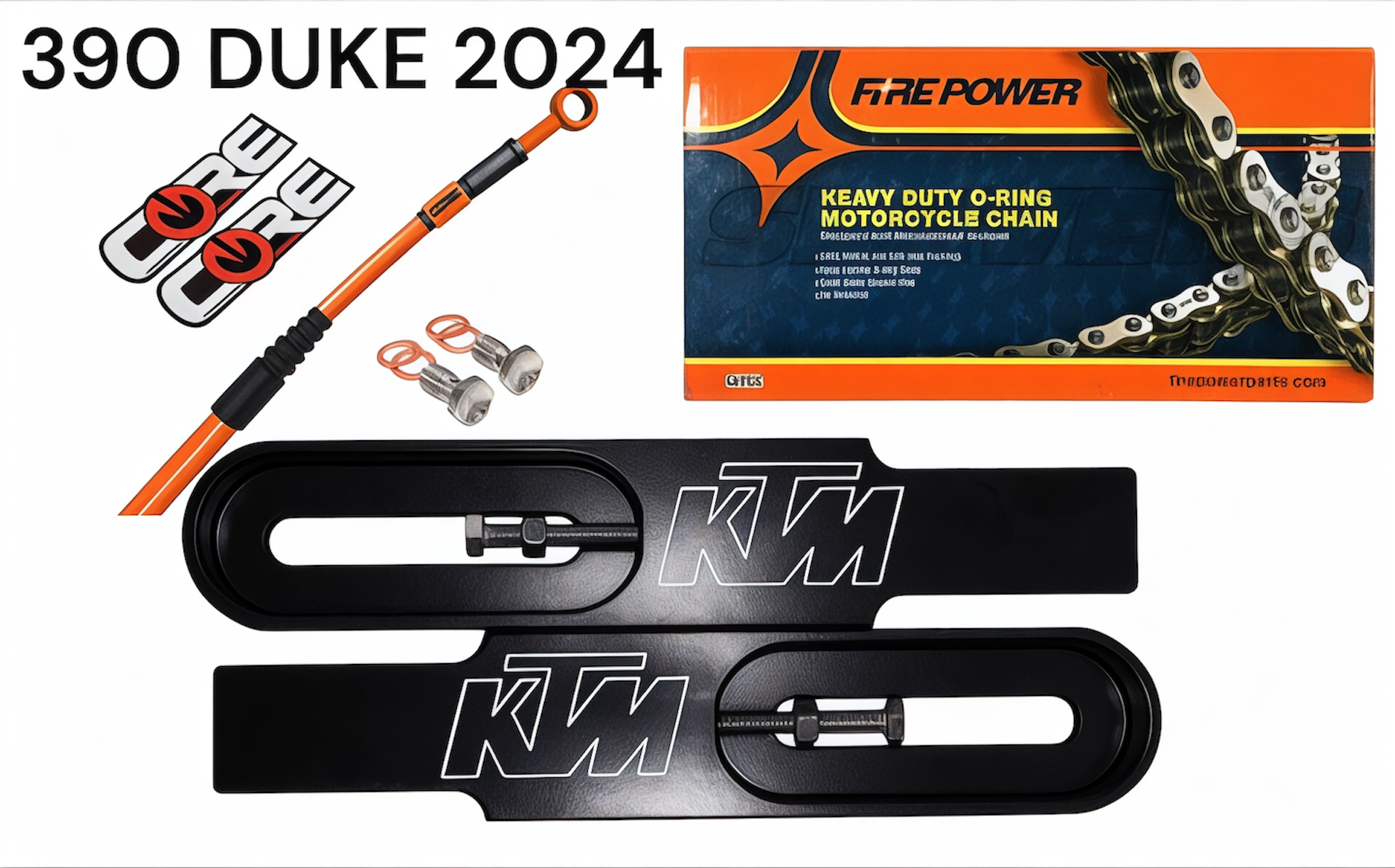 KTM 390 DUKE 2024 SWINGARM EXTENSIÓN  KIT