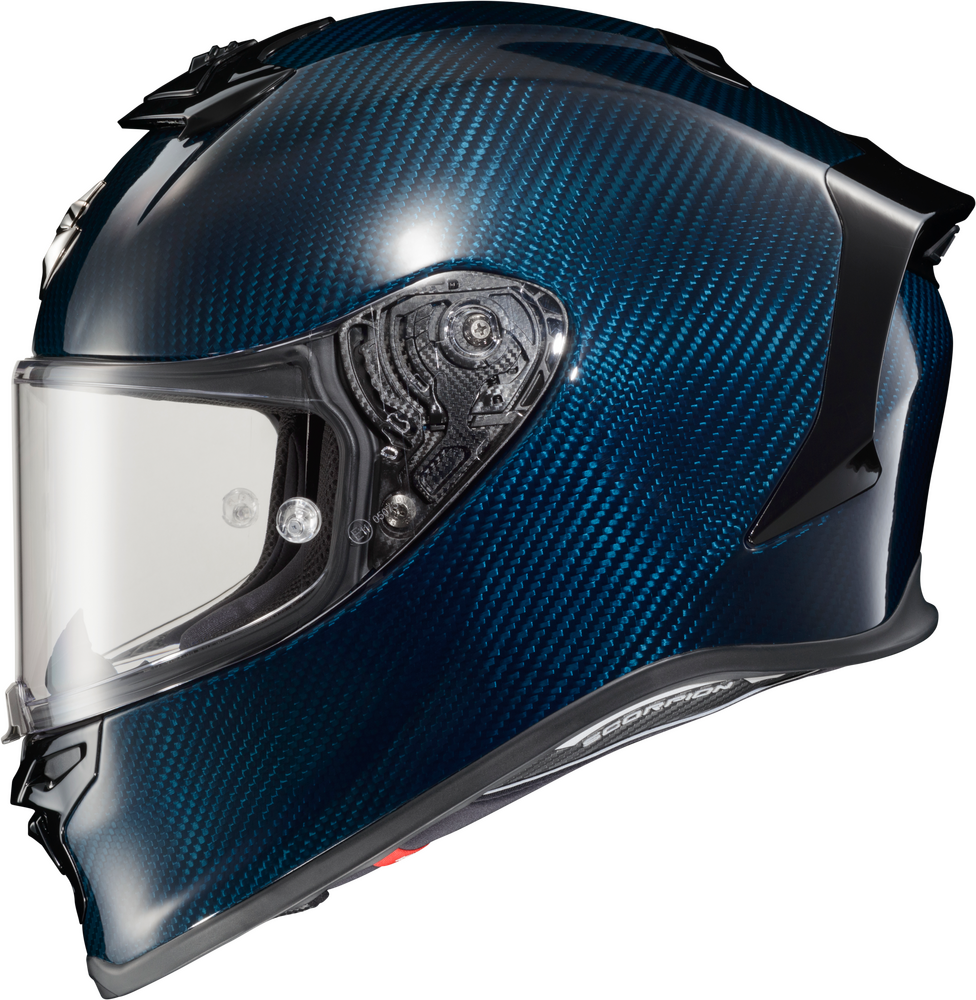 Helmet carbon scorpion EXO-R1 BLUE