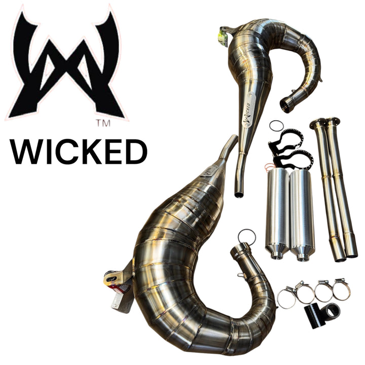 Yamaha Banshee Stainless Wicked Exhaust