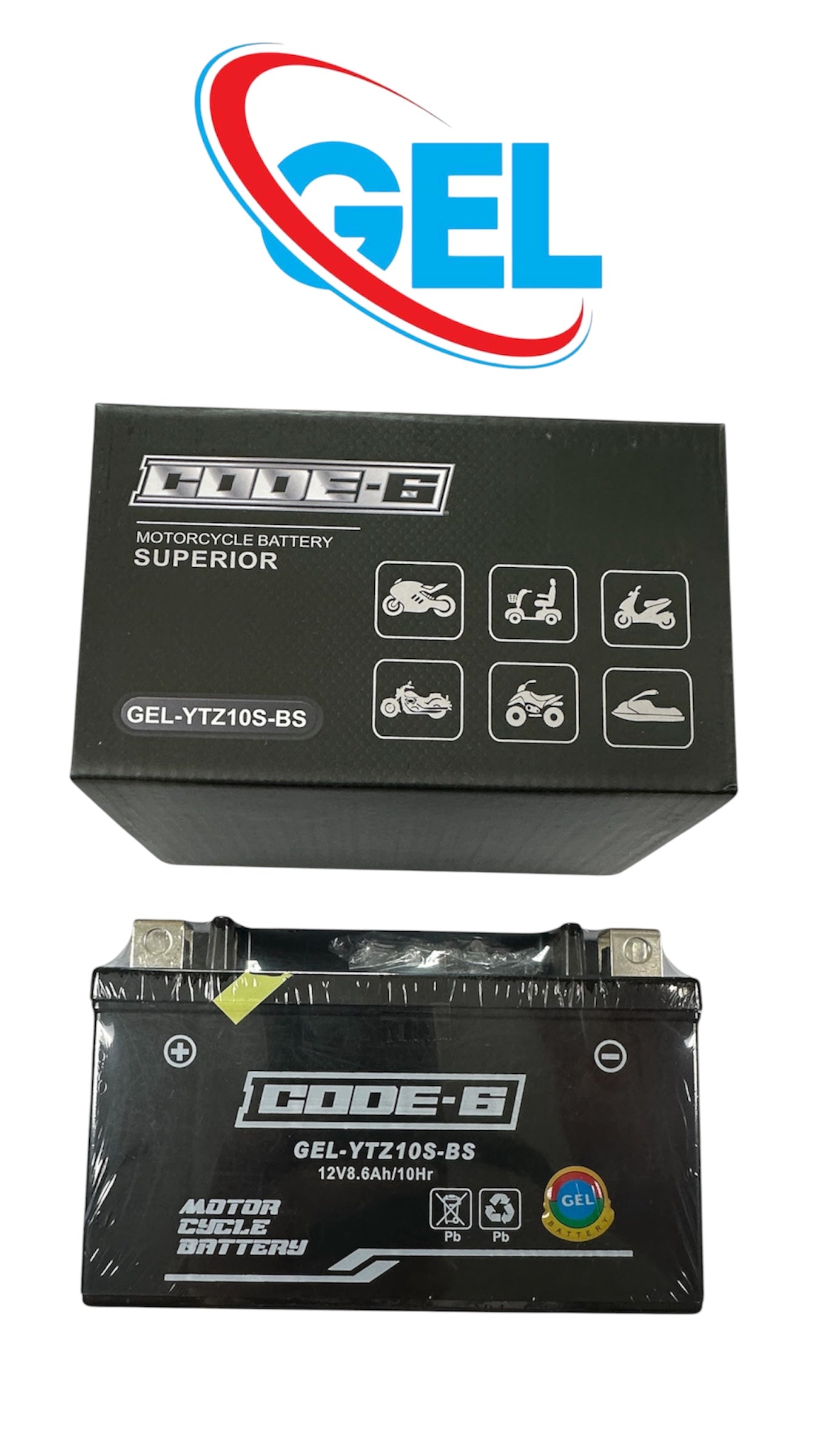 Batería En Gel YTZ10S-BS
