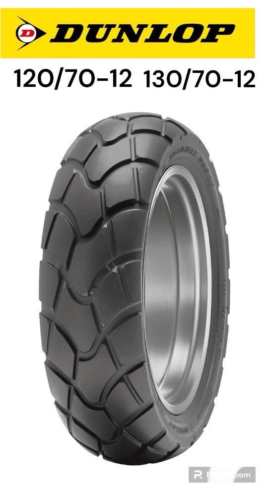 DUNLOP　TT93 120/70-12　130/70-12 前後セット DUNLOP DUNLOP ダンロップ TT93GP 前後セット 120/70-12 51L TL