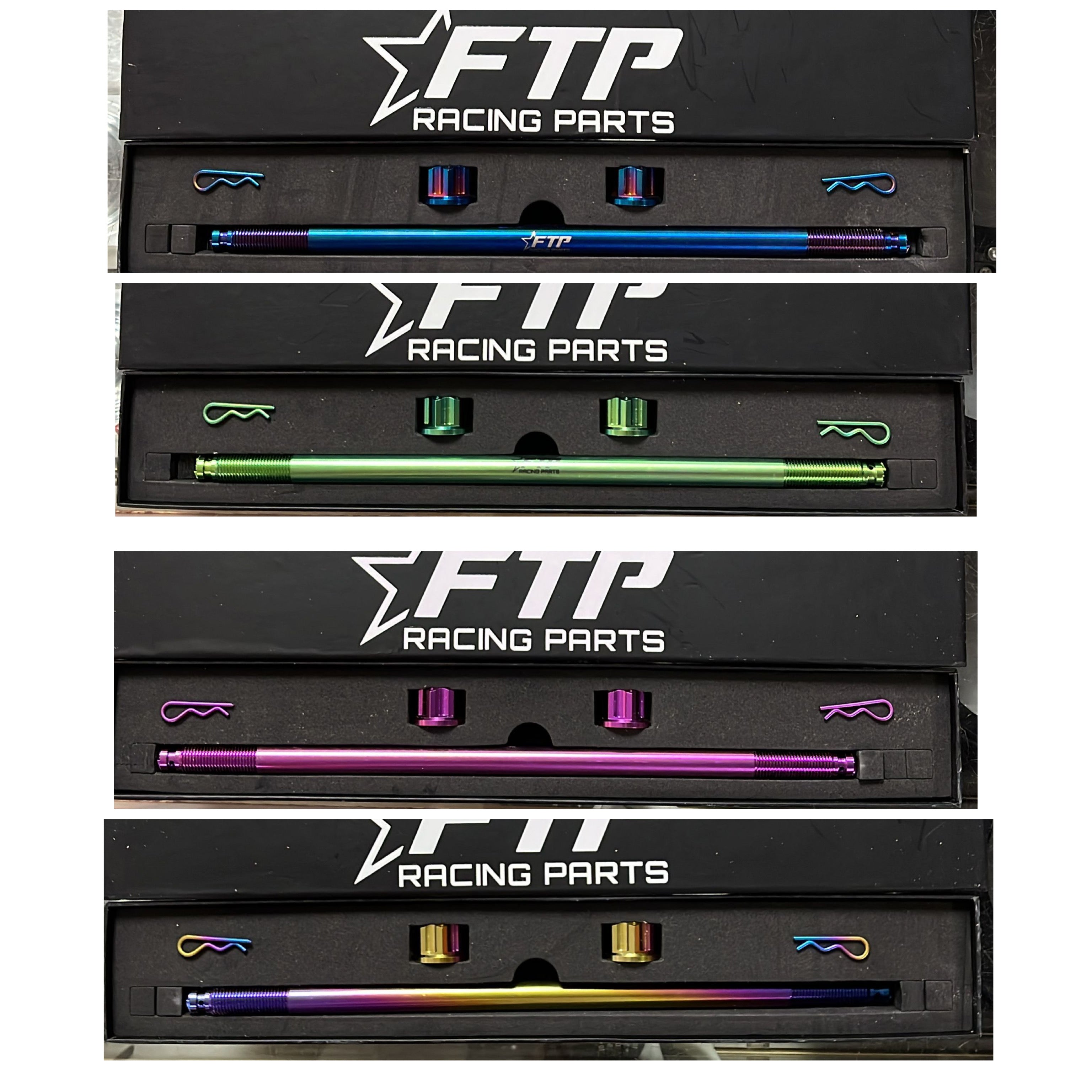 Eje Delantero Titanium Para Vento /Aros Code 6