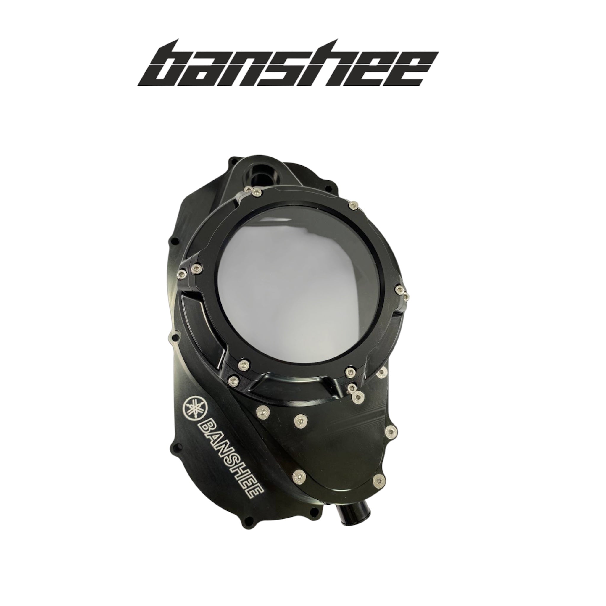 Banshee Clutch Billet Clear Cover