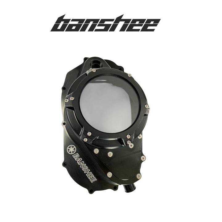 Banshee Clutch Billet Clear Cover