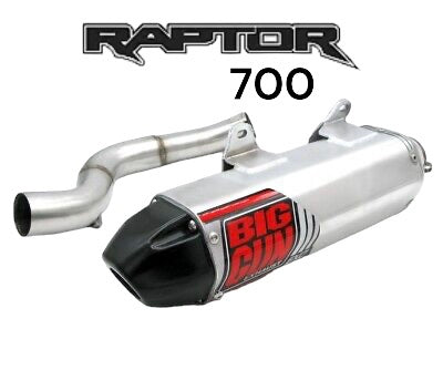 Raptor 700 big gun exhaust