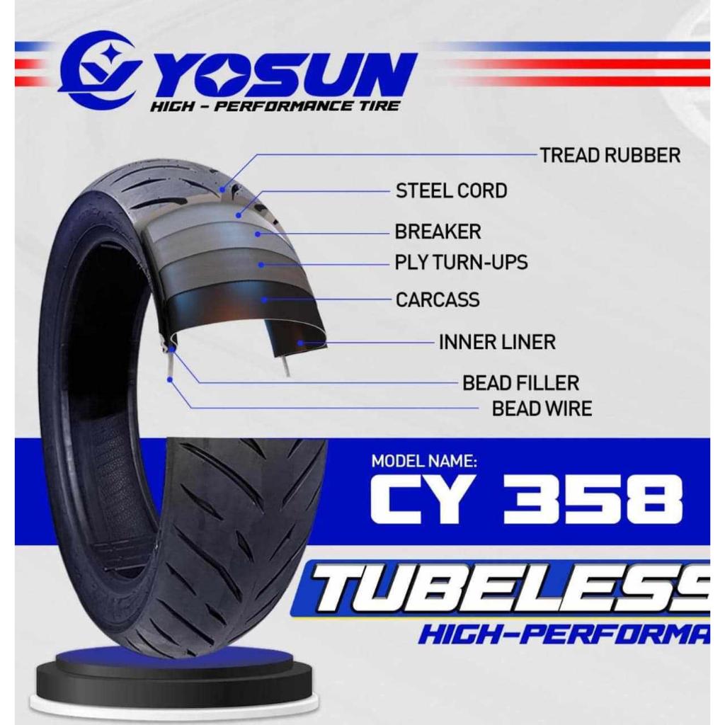 Scooter Tiré 130/60-13 Yosun Tank 200 / Chuma , Vento GY6 150 cc