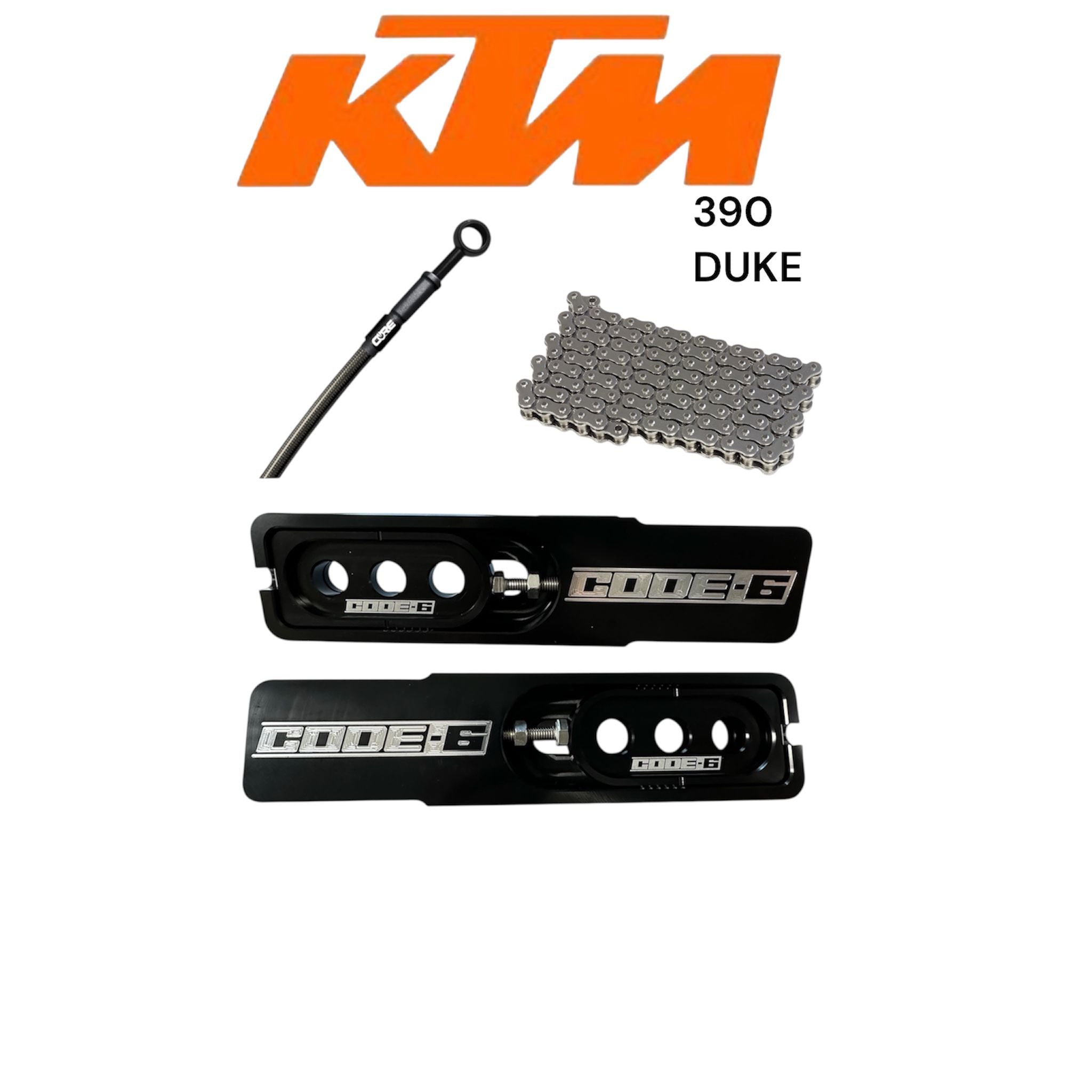 Extensiones de basculante Duke 390