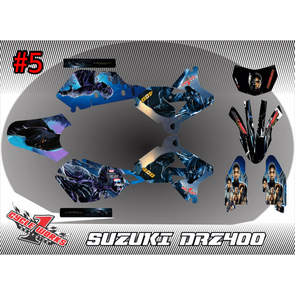 Drz400 anime graphic kit