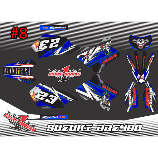 Drz400 anime graphic kit