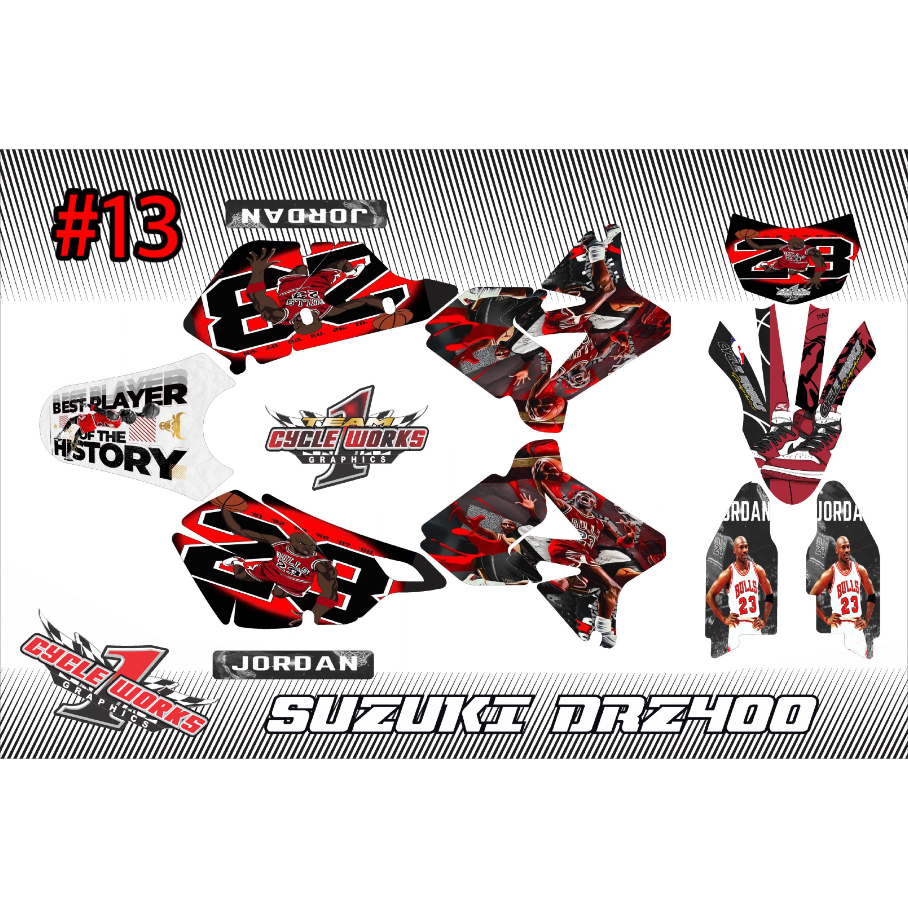 Drz400 anime graphic kit