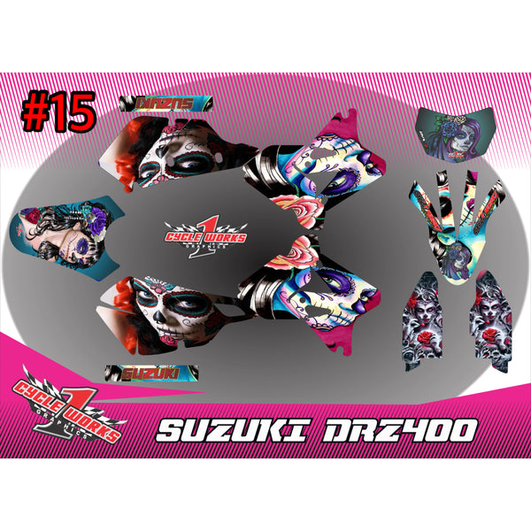 Drz400 anime graphic kit