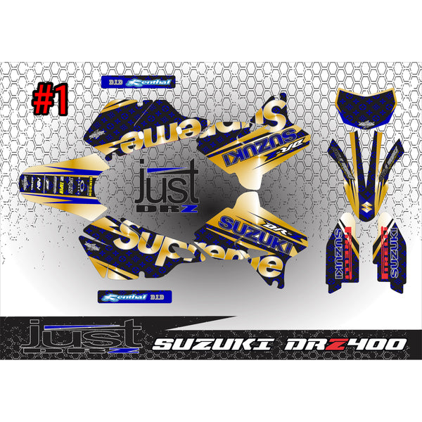 Drz400 full graphic supreme