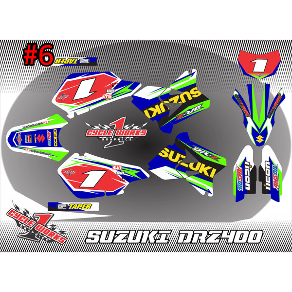 Drz400 full graphic