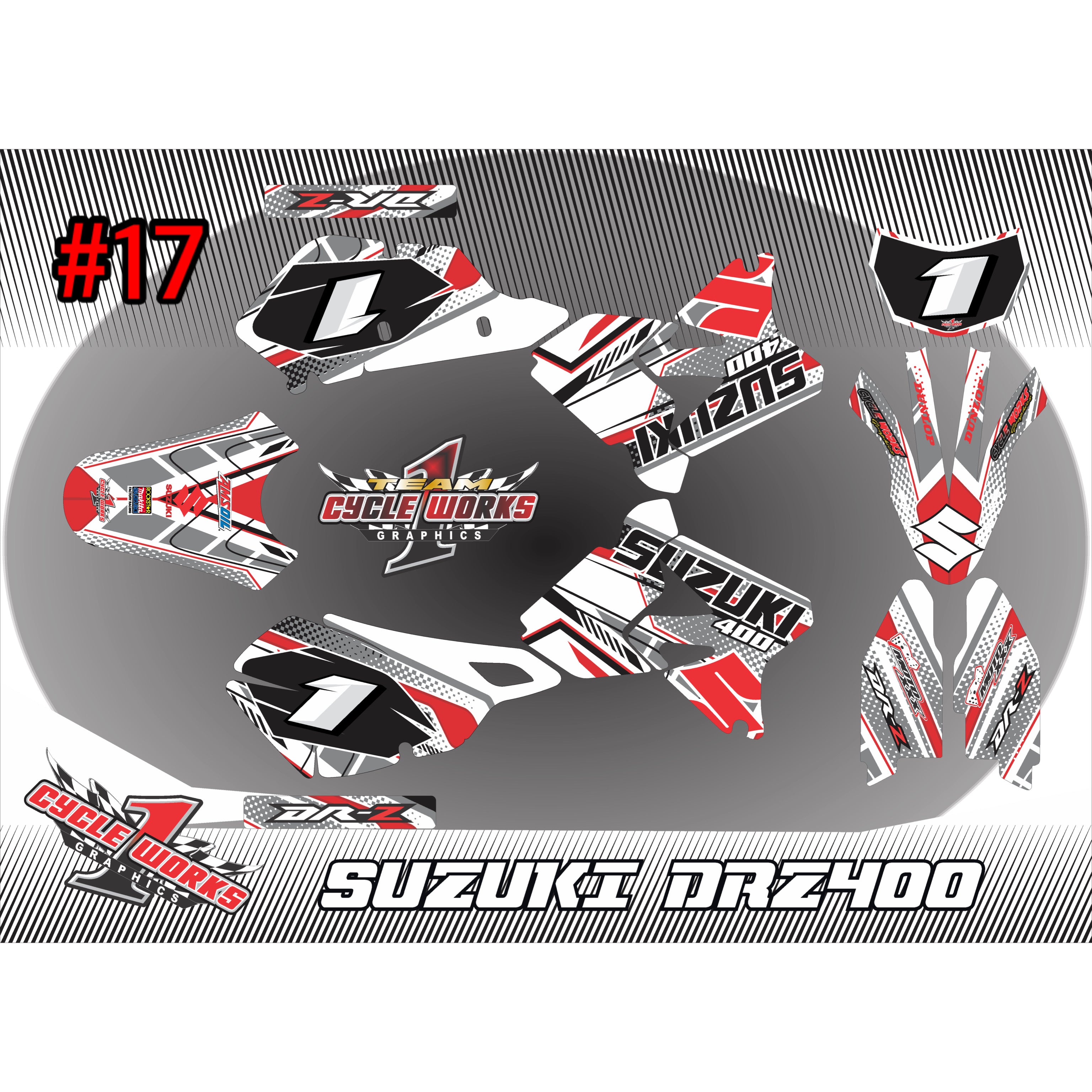 Drz400 full graphic