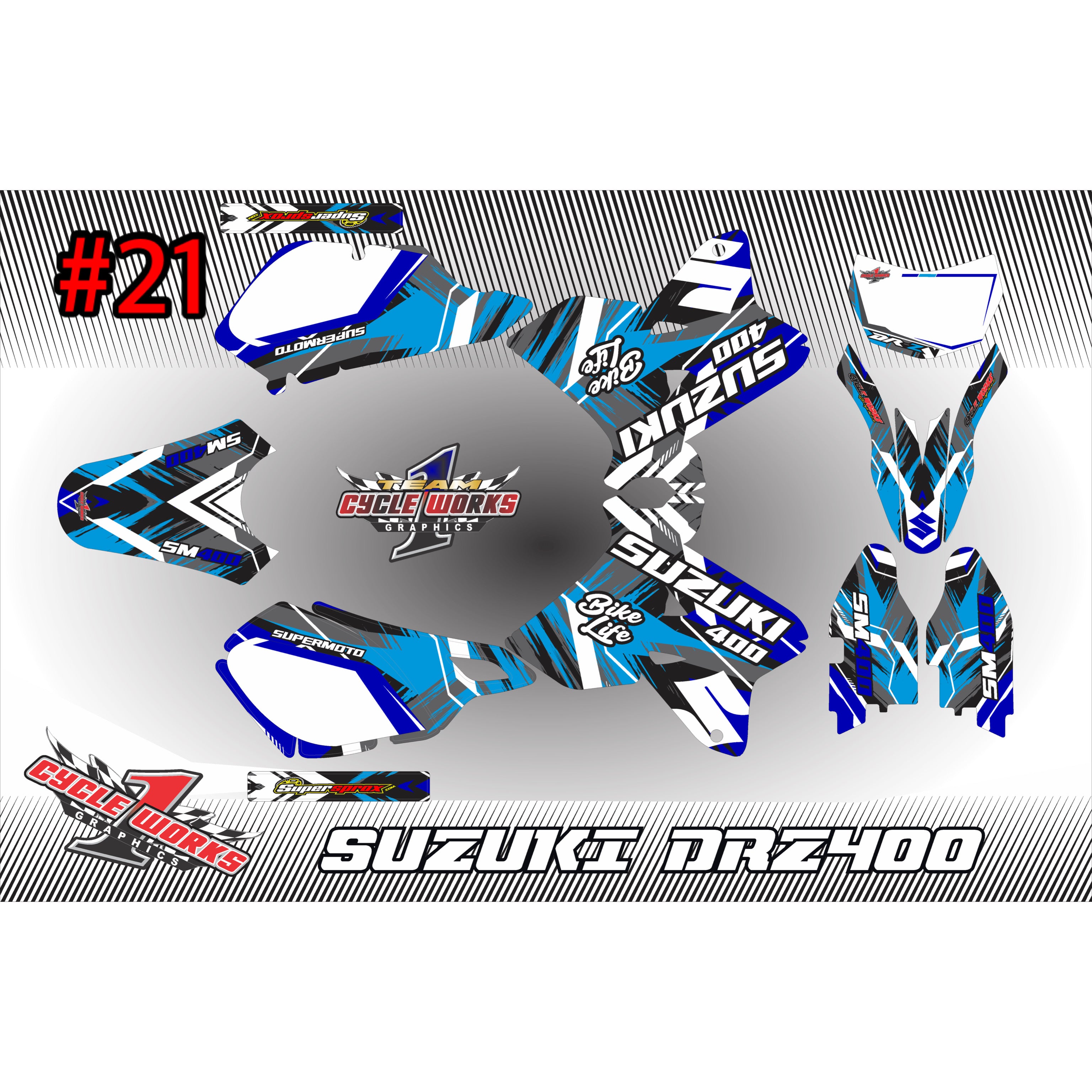 Drz400 full graphic