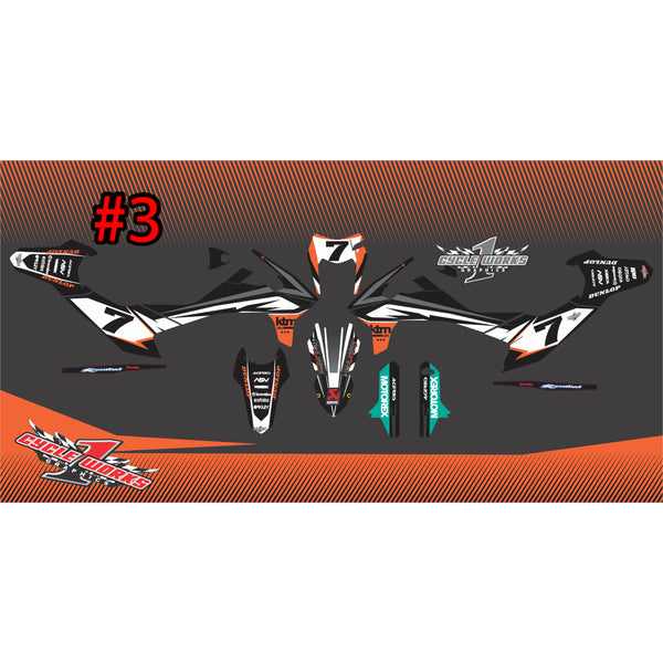 Ktm 690 enduro /smc full graphic