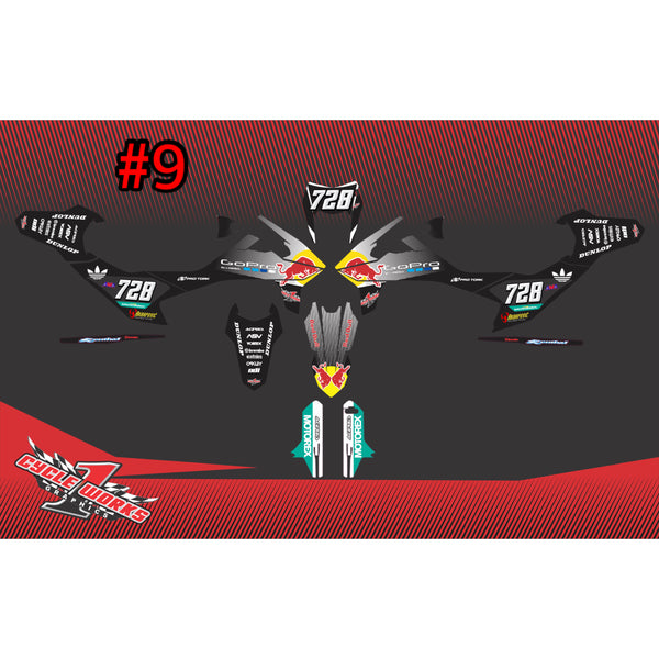 Ktm 690 enduro /smc full graphic