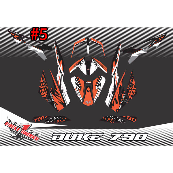 Ktm 790 duke graphic kit