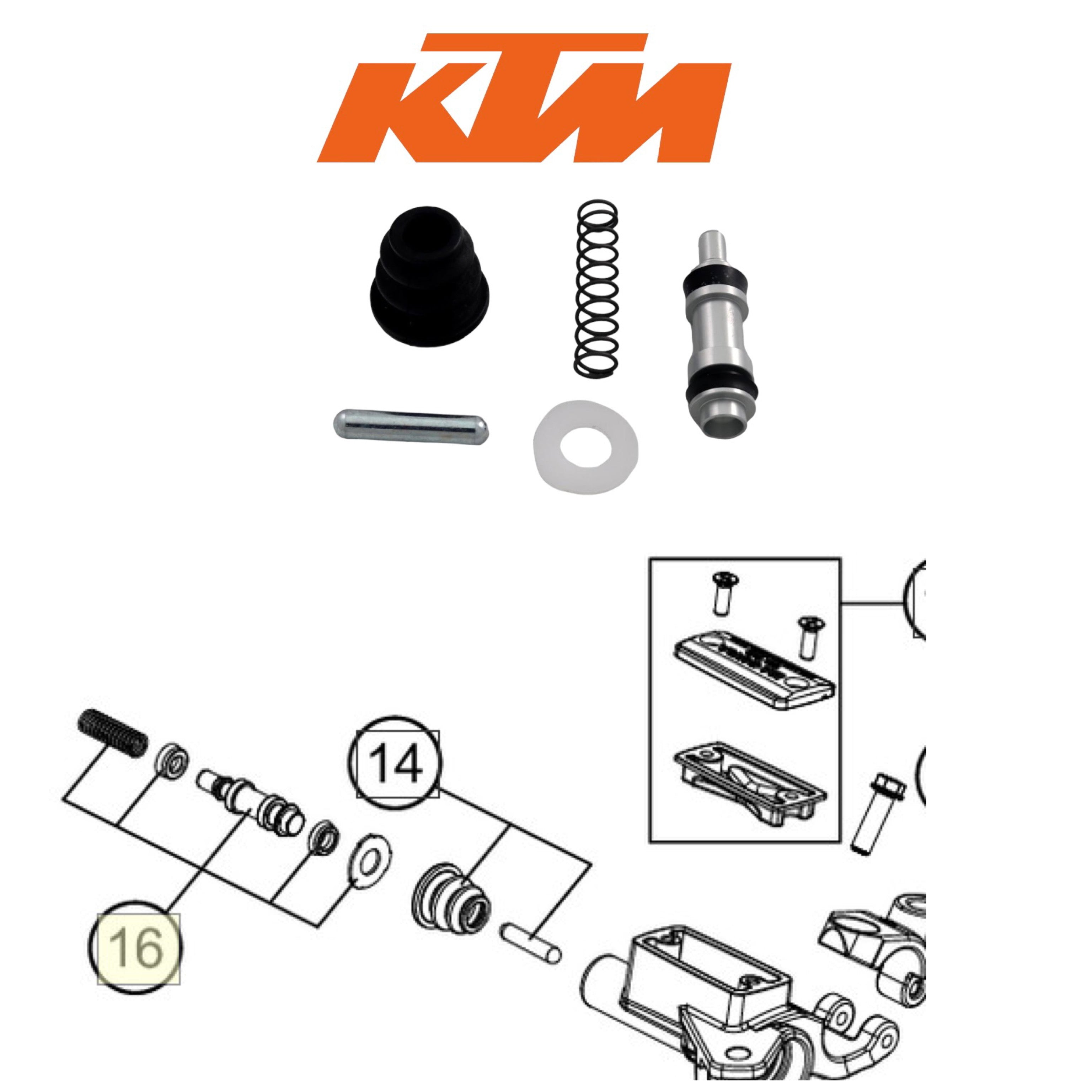 Clutch repair  kit ktm 690