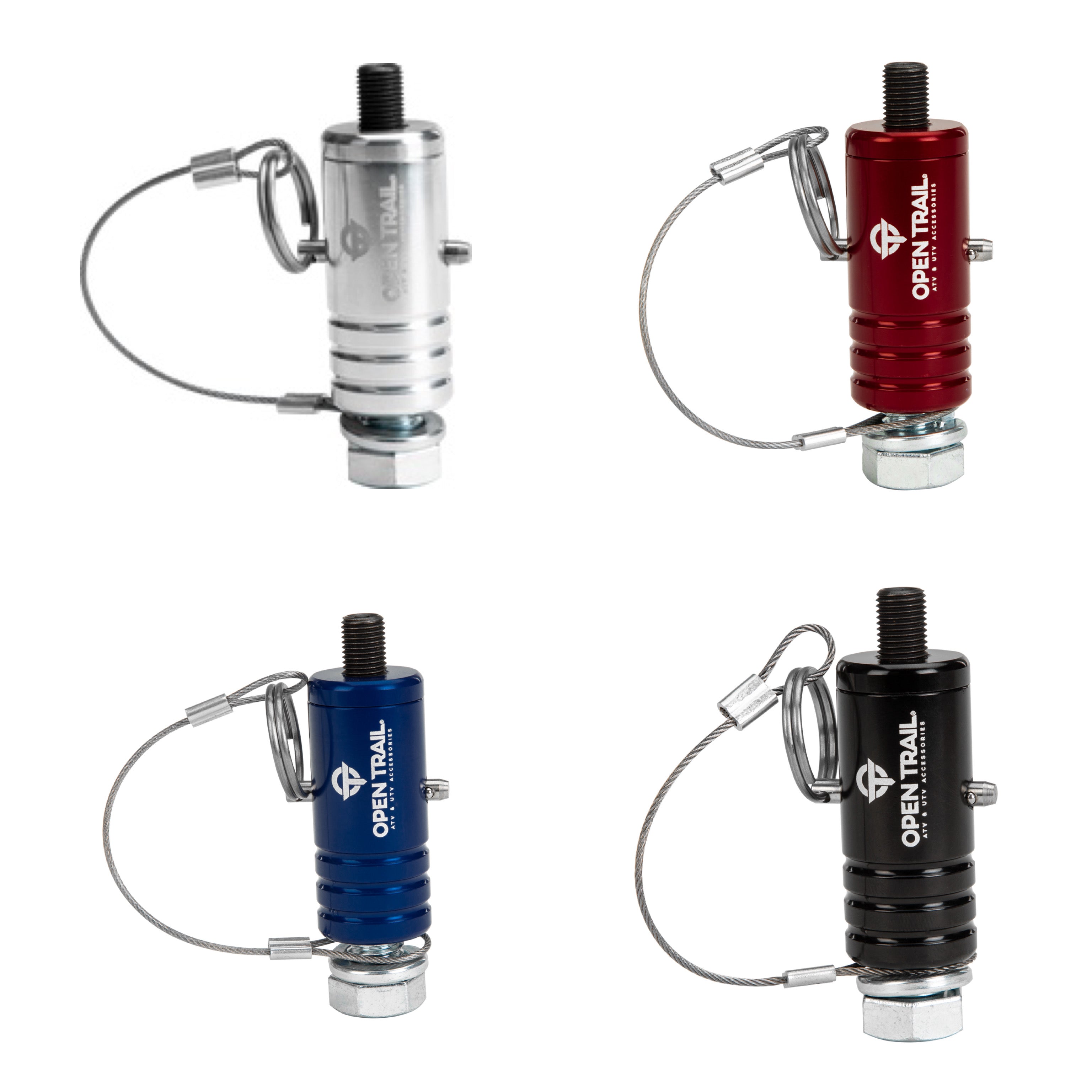 Soporte de látigo/bandera de liberación rápida