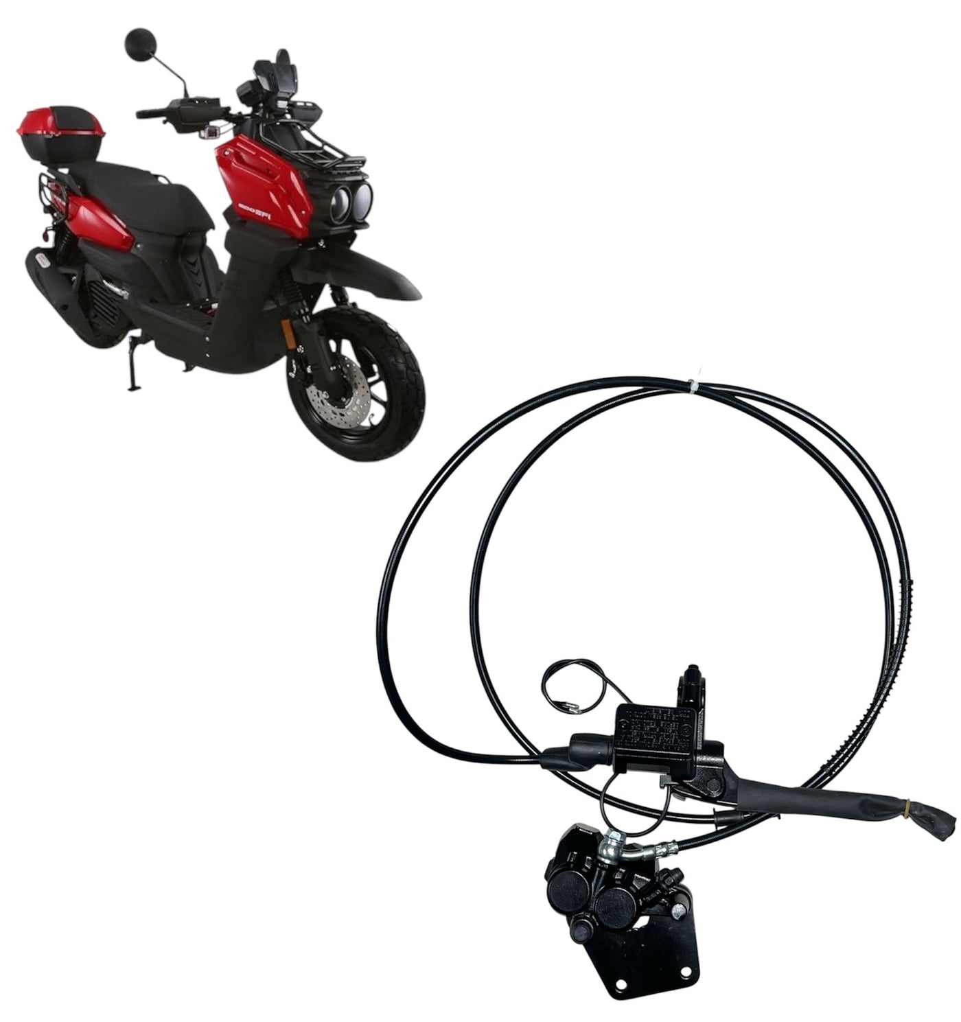 Tank 200 Rear Brake Kit – BEBE MOTOR SUPPLY