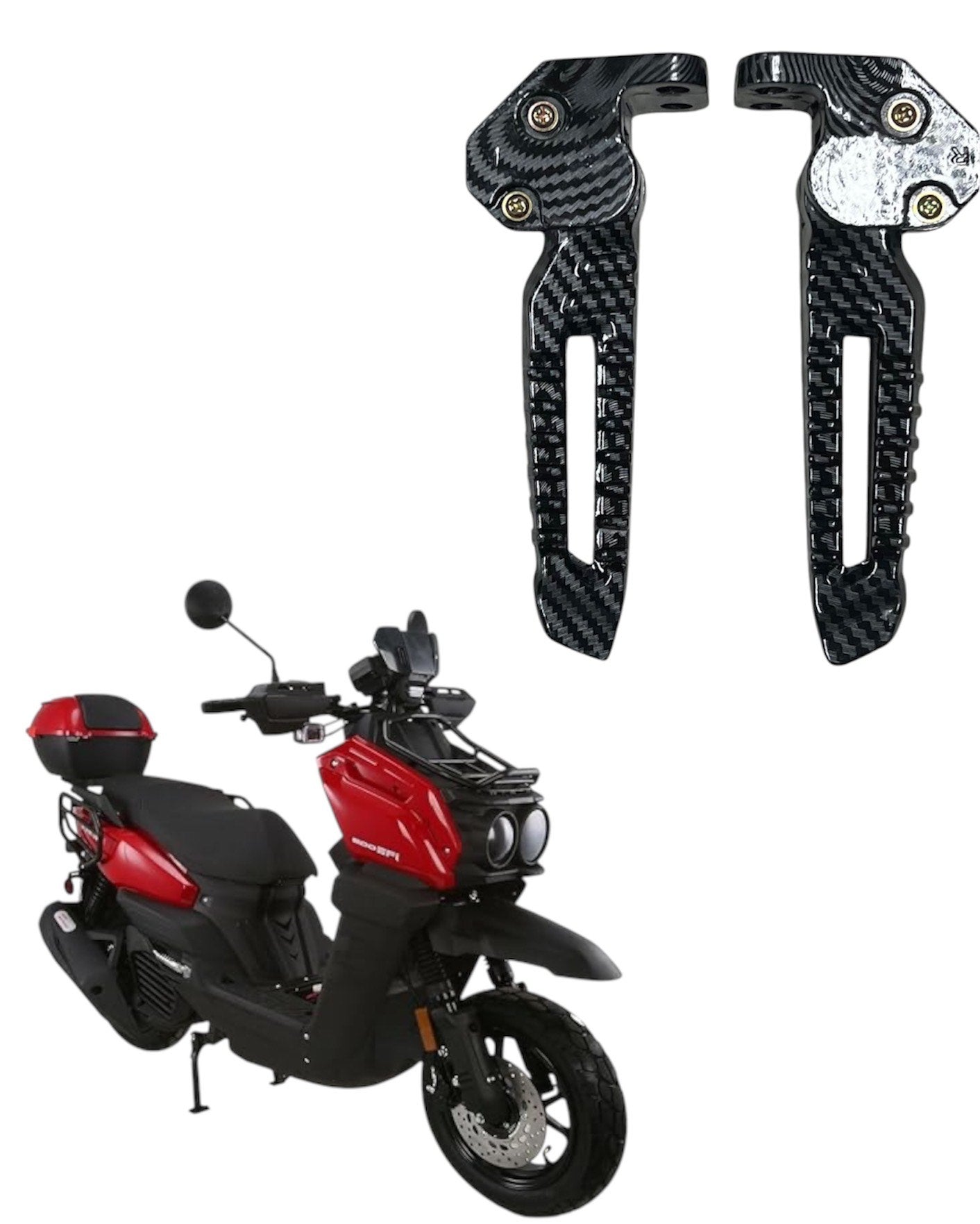 Estribera de carbono para tanque 200