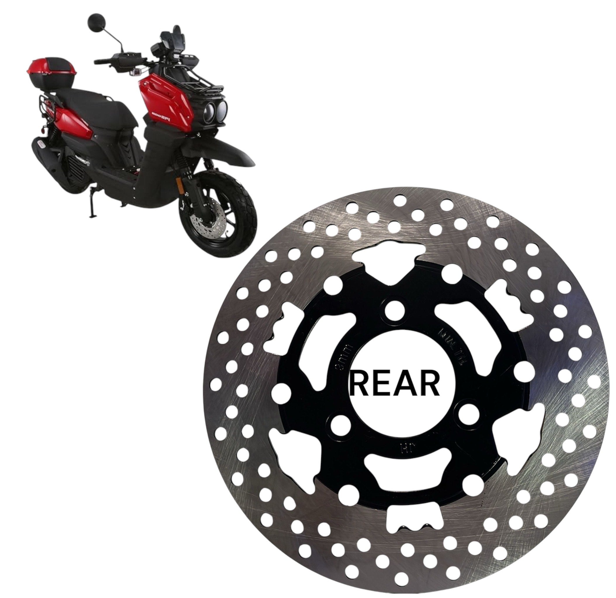 Rotor de freno original del tanque 200