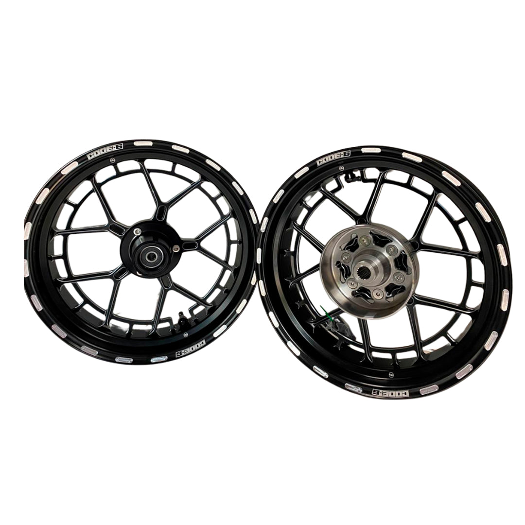 GY6 150CC  Vento CODE-6 Wheels – Forged Billet Rims