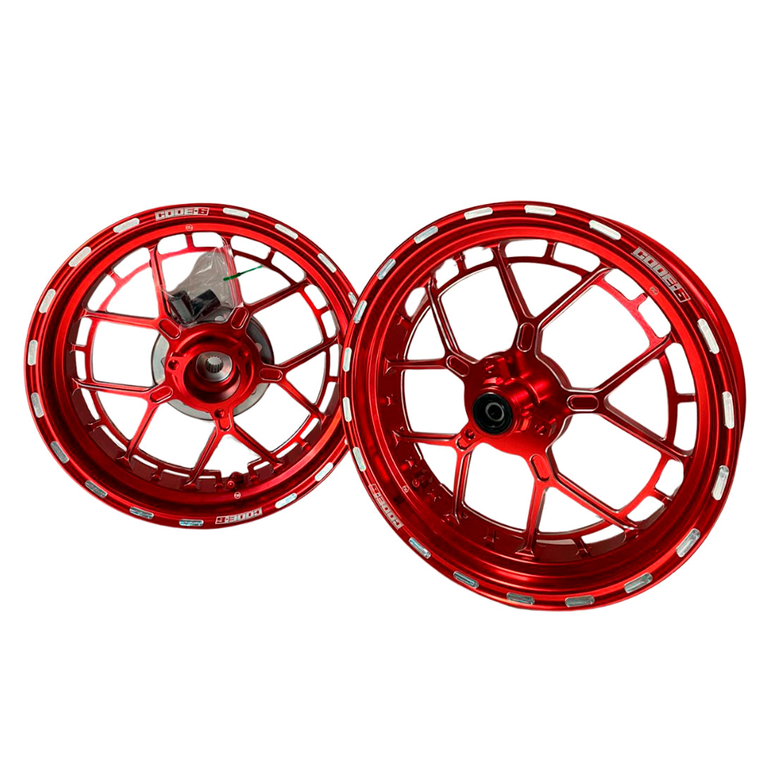 GY6 150CC  Vento CODE-6 Wheels – Forged Billet Rims