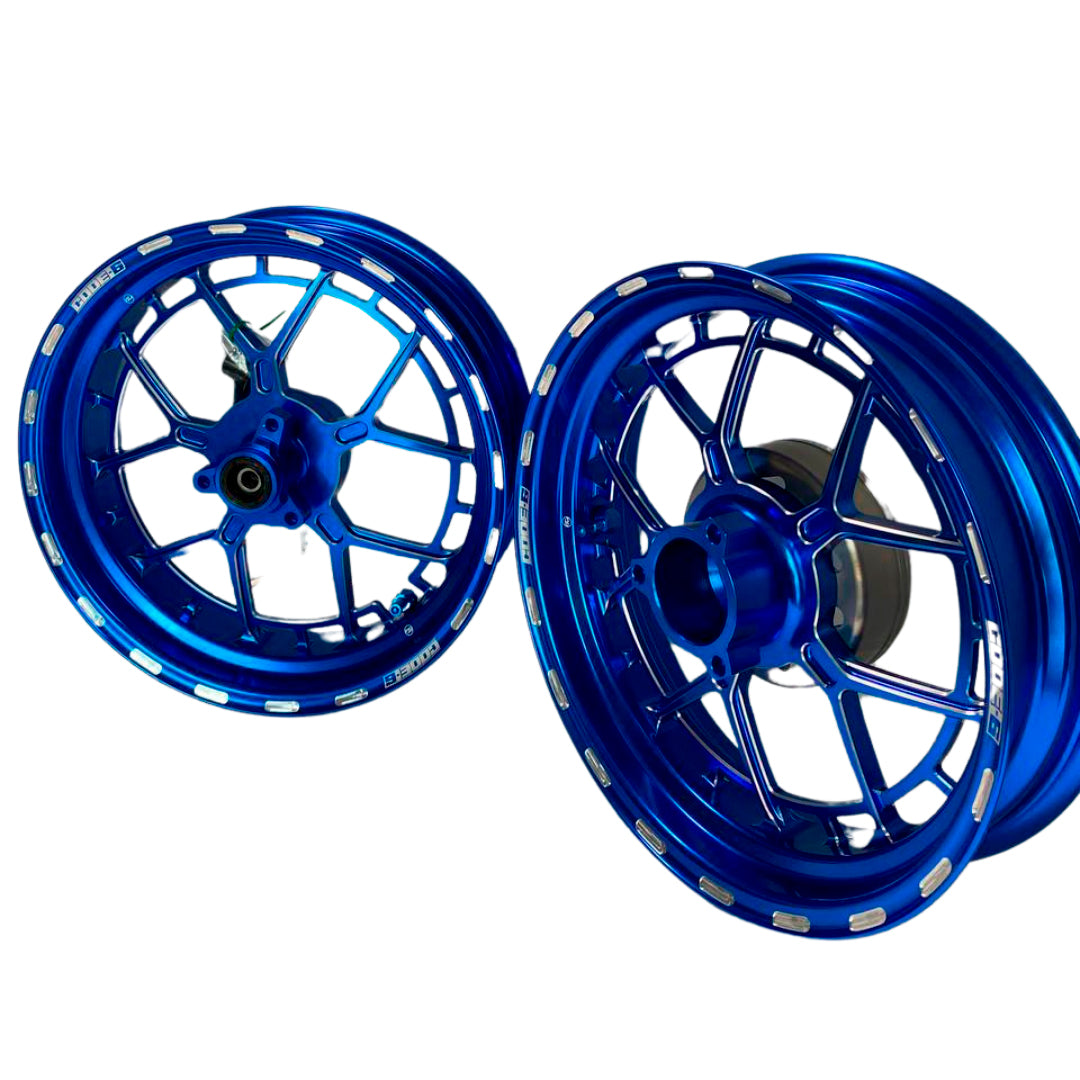 GY6 150CC  Vento CODE-6 Wheels – Forged Billet Rims