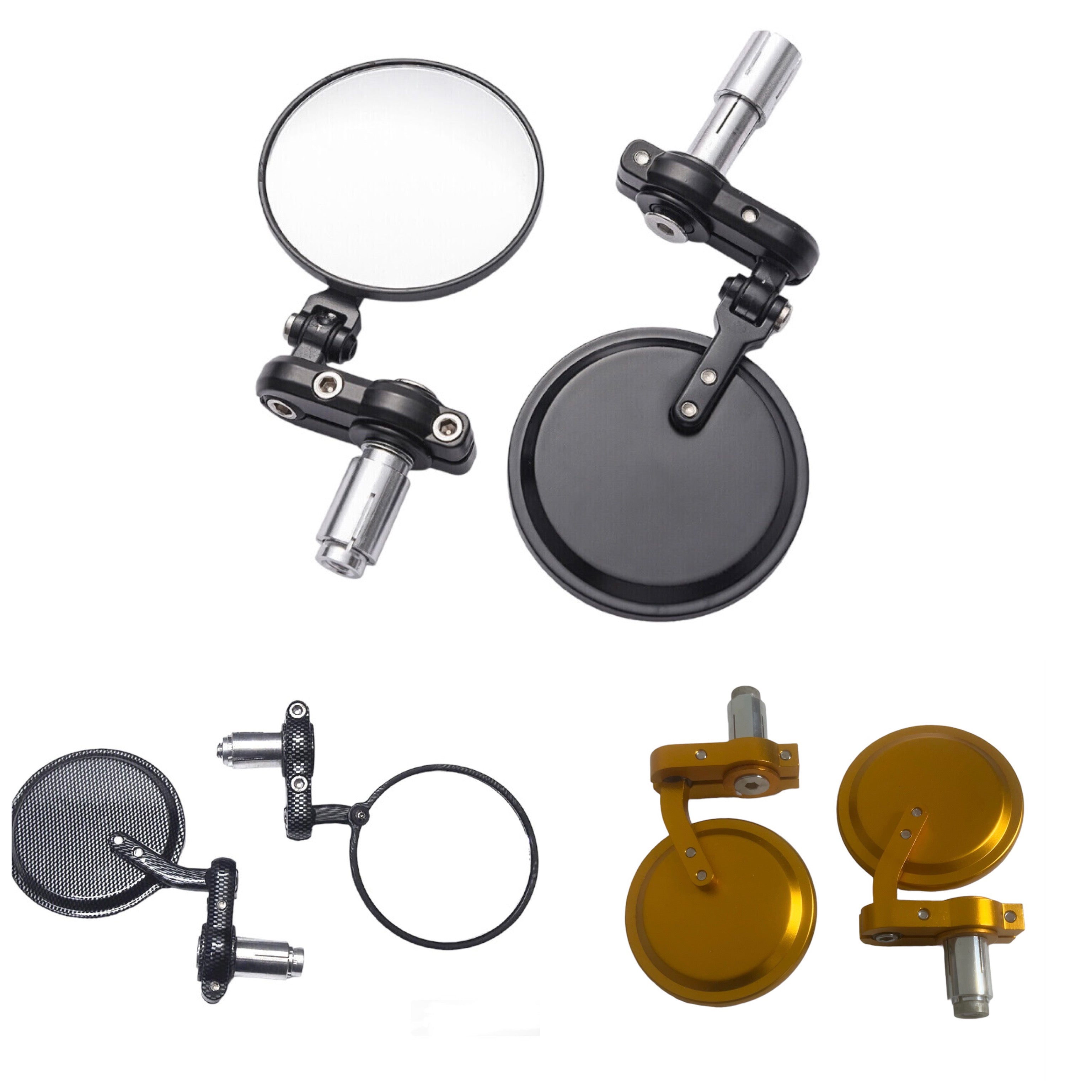 Espejo universal para motocicleta y vehículo todo terreno