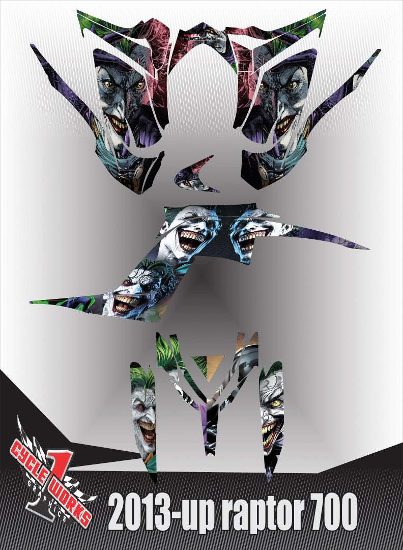 Kit gráfico completo Raptor 700