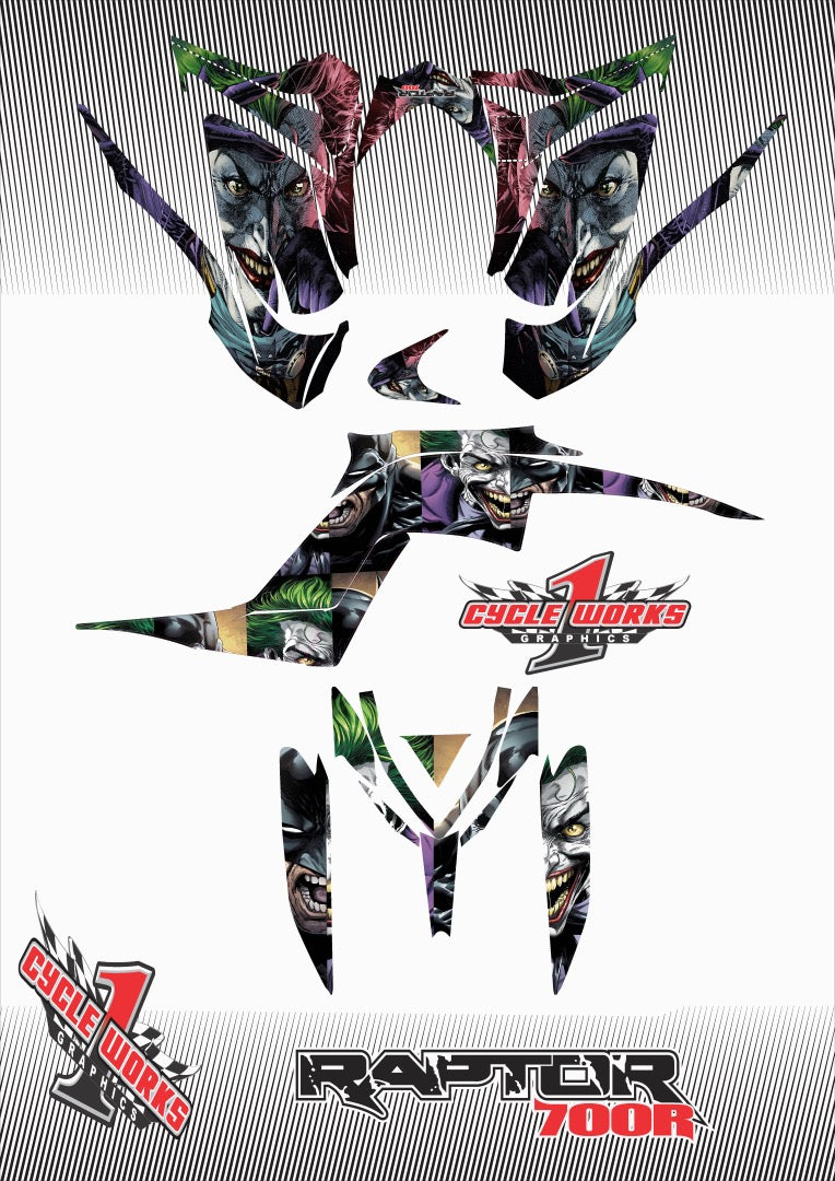 Kit gráfico completo Raptor 700