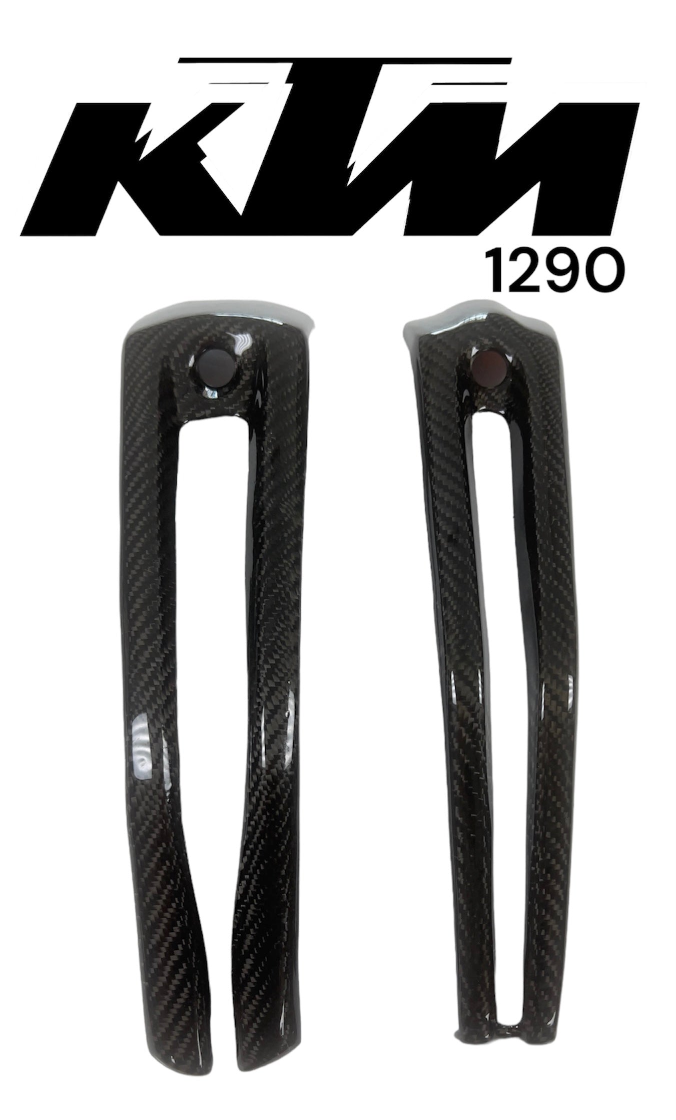 Cubierta de carbono para faro delantero KTM 1290