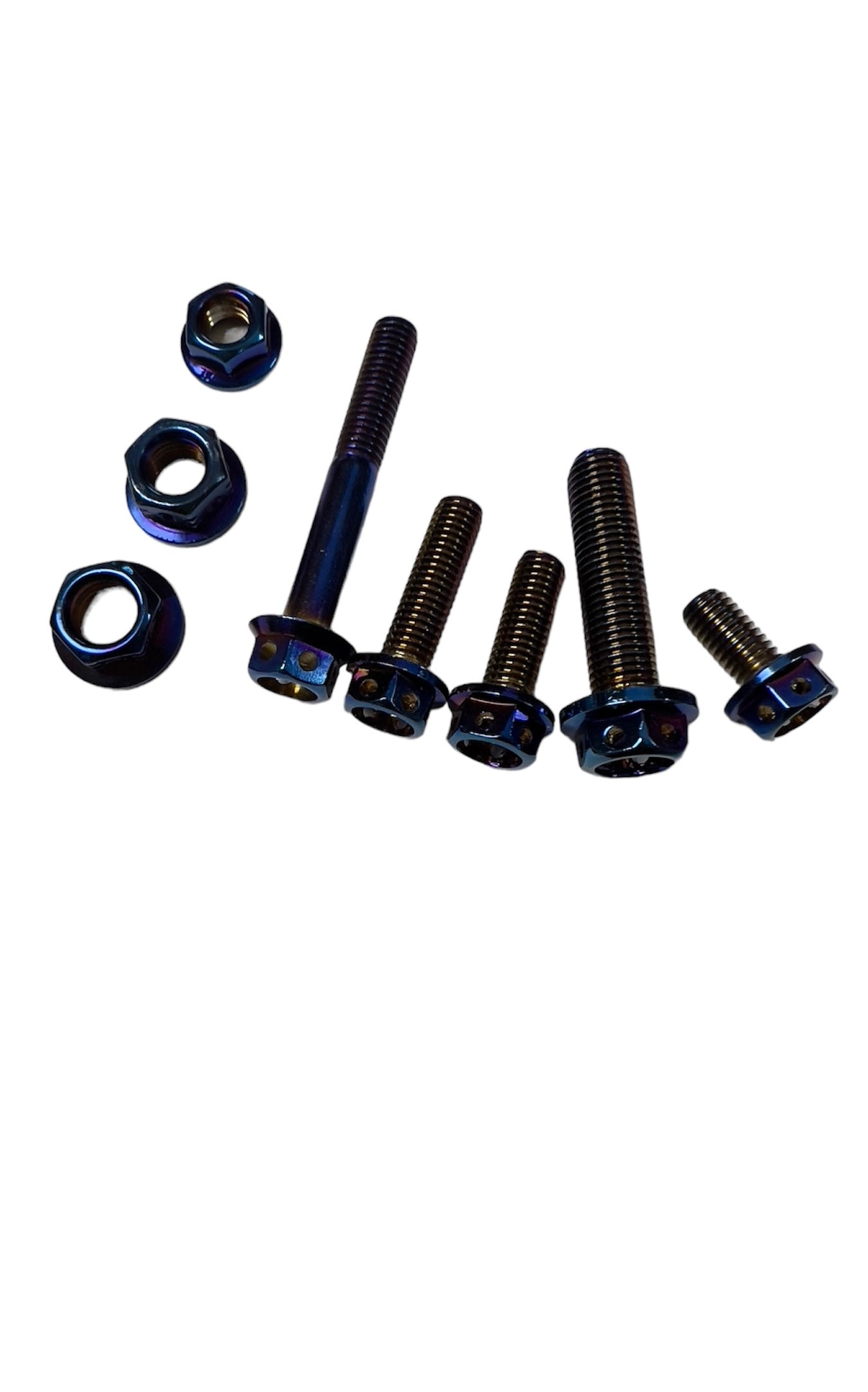 Tornillo blue born aluminio con aleacion a titanium