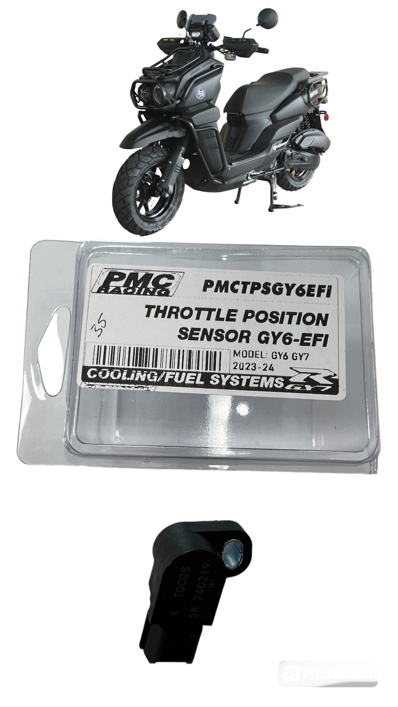 Sensor de posición del acelerador chuma efi