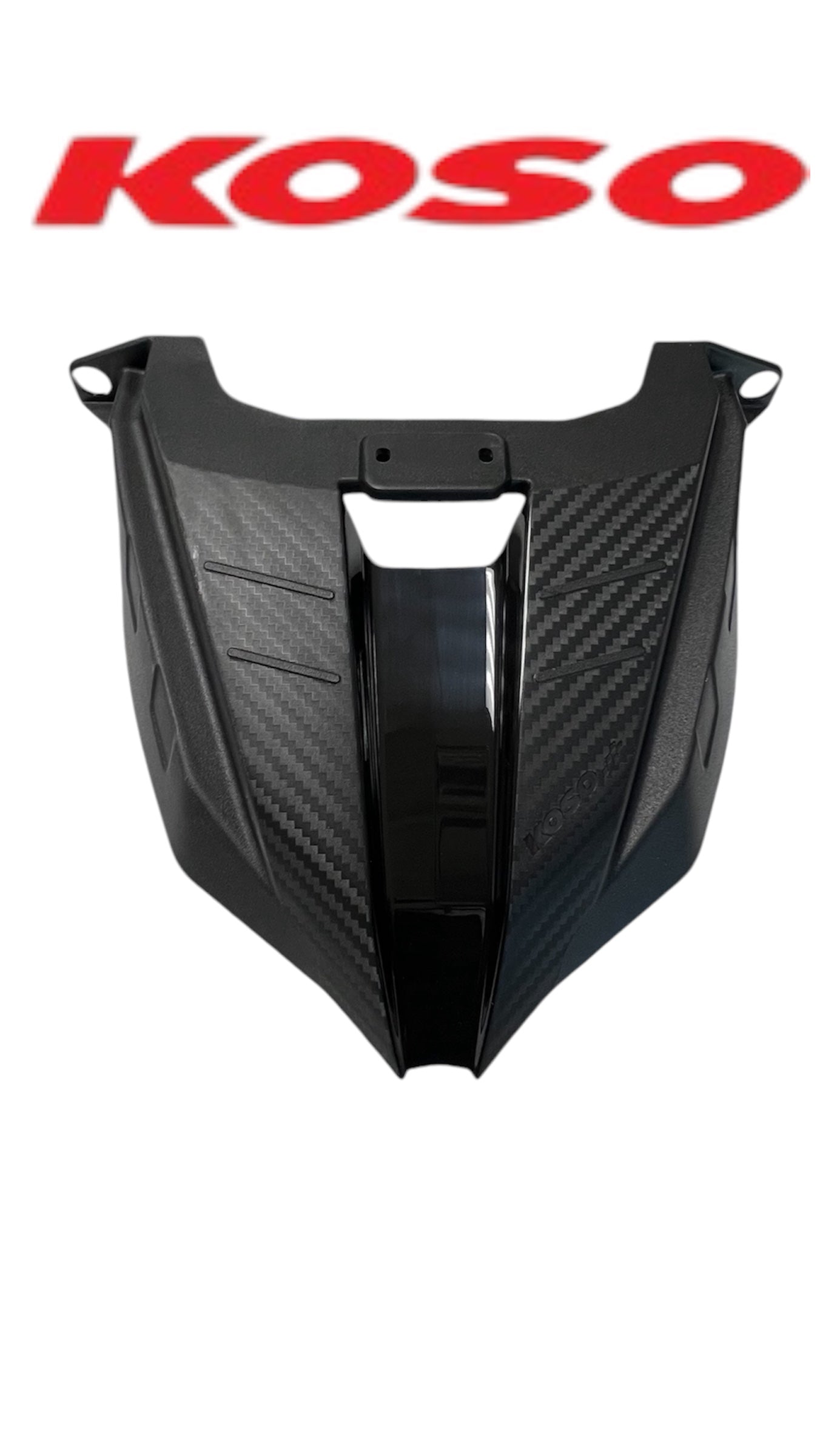 Yamaha Zuma Koso Carbon Top Front Fender.TANK 200 EFI / MAXUMA/ CARBON ARMOR / SUPERMATCH