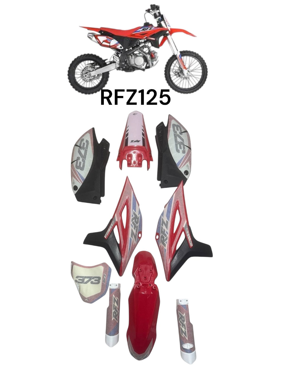 Kit de carrocería OEM RFZ125