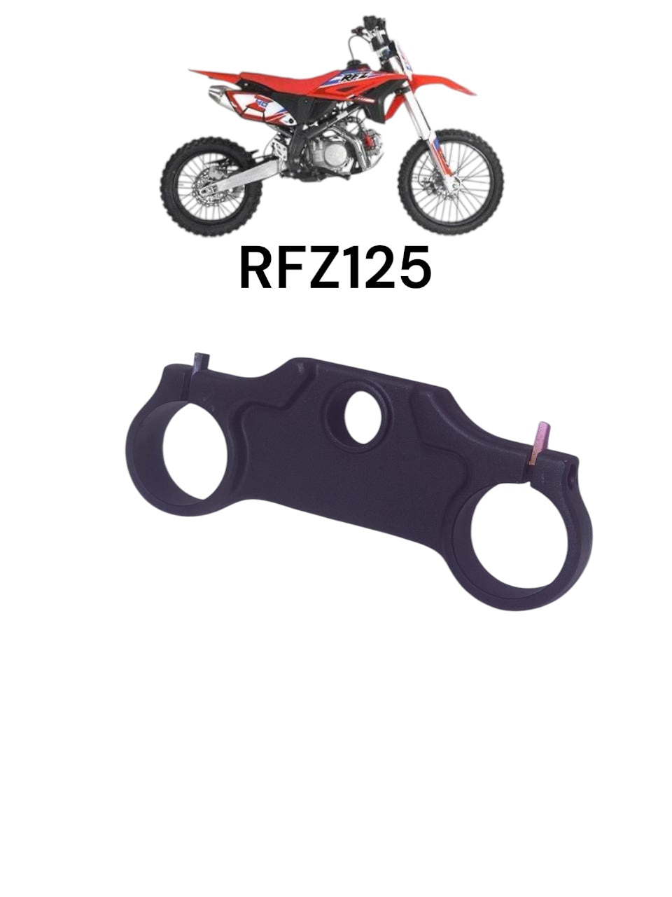 RFZ 125 TRIPLE ABRAZADERA