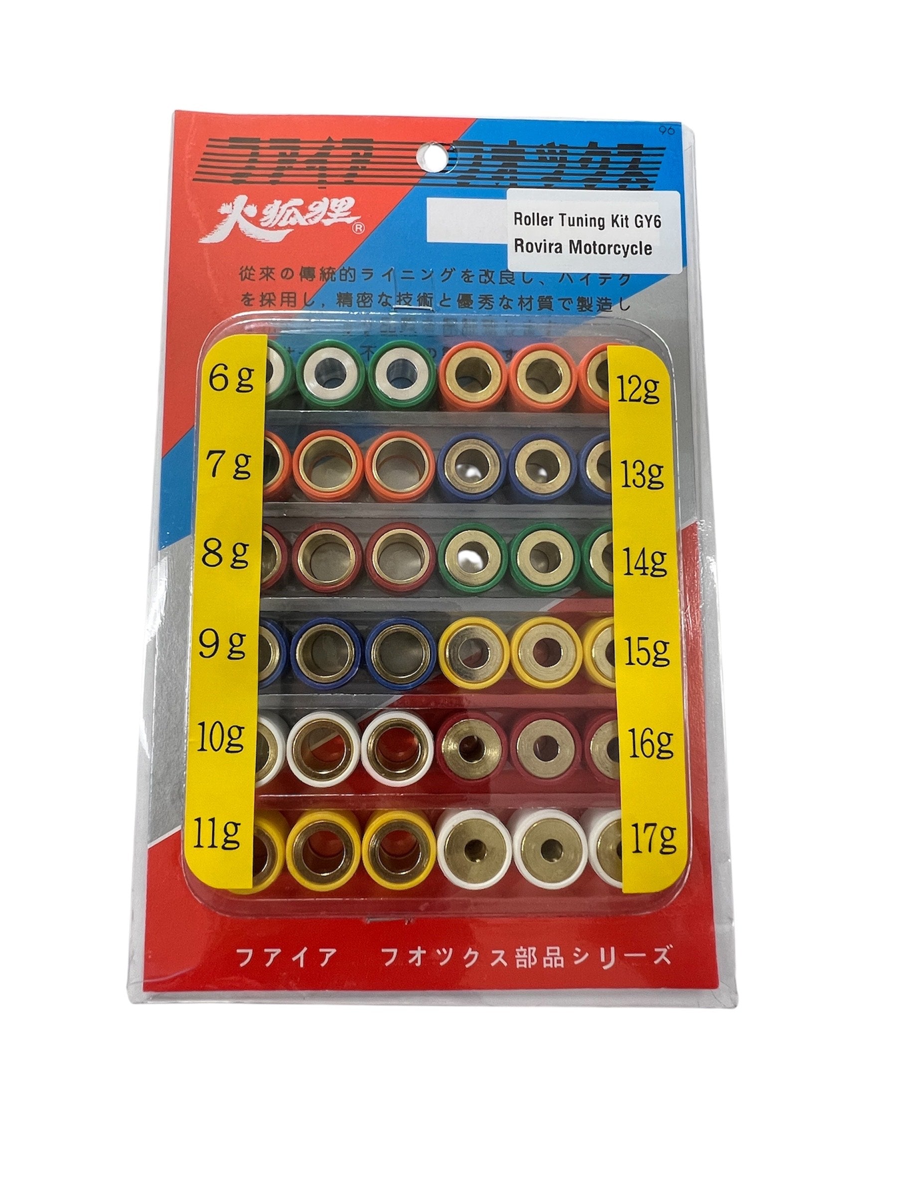 Vento GY6 150 ccScooter Roller Set