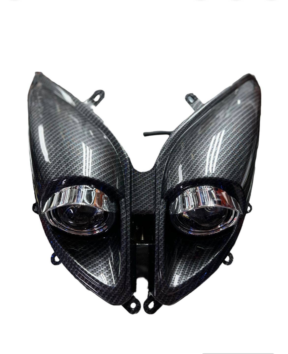 Vento scooter gy6 150cc head light carbon