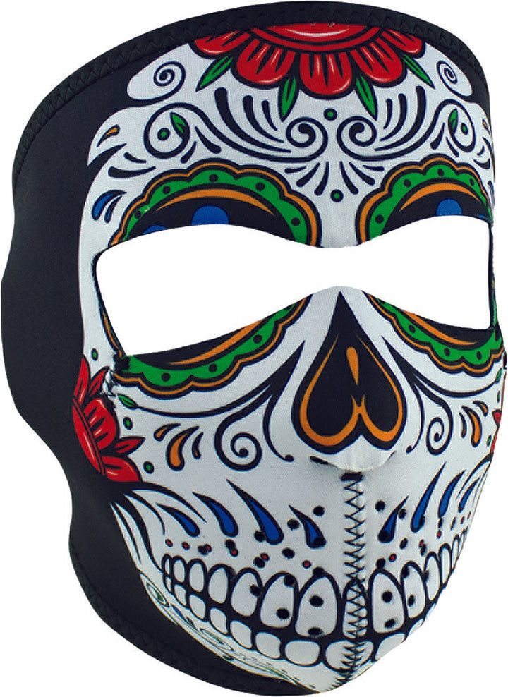 Neoprene full Mask muerte skull