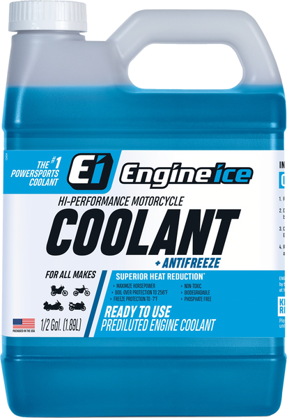 Coolant engine ice hi-performance 1/2 gal