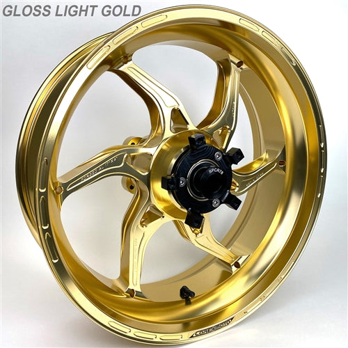 Ruedas forjadas para motocicleta deportiva fz09, gsx y yahabusa 