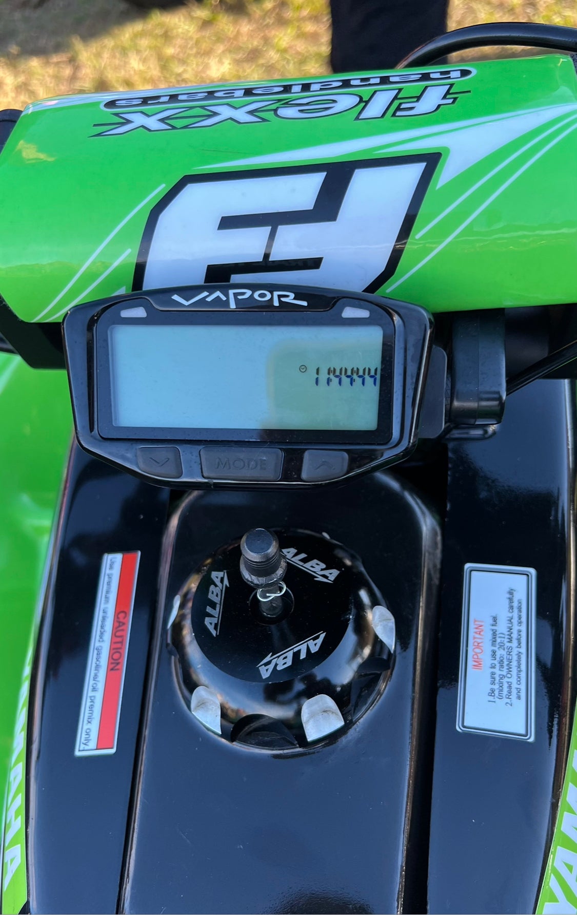 Espedómetro de vapor Banshee